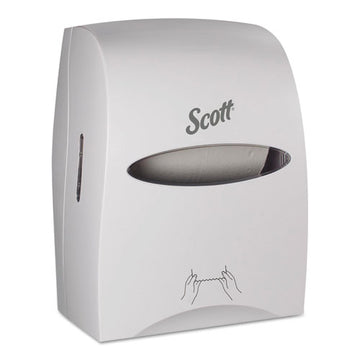 Scott® Essential Manual Hard Roll Towel Dispenser, 13.06 X 11 X 16.94, White freeshipping - TVN Wholesale